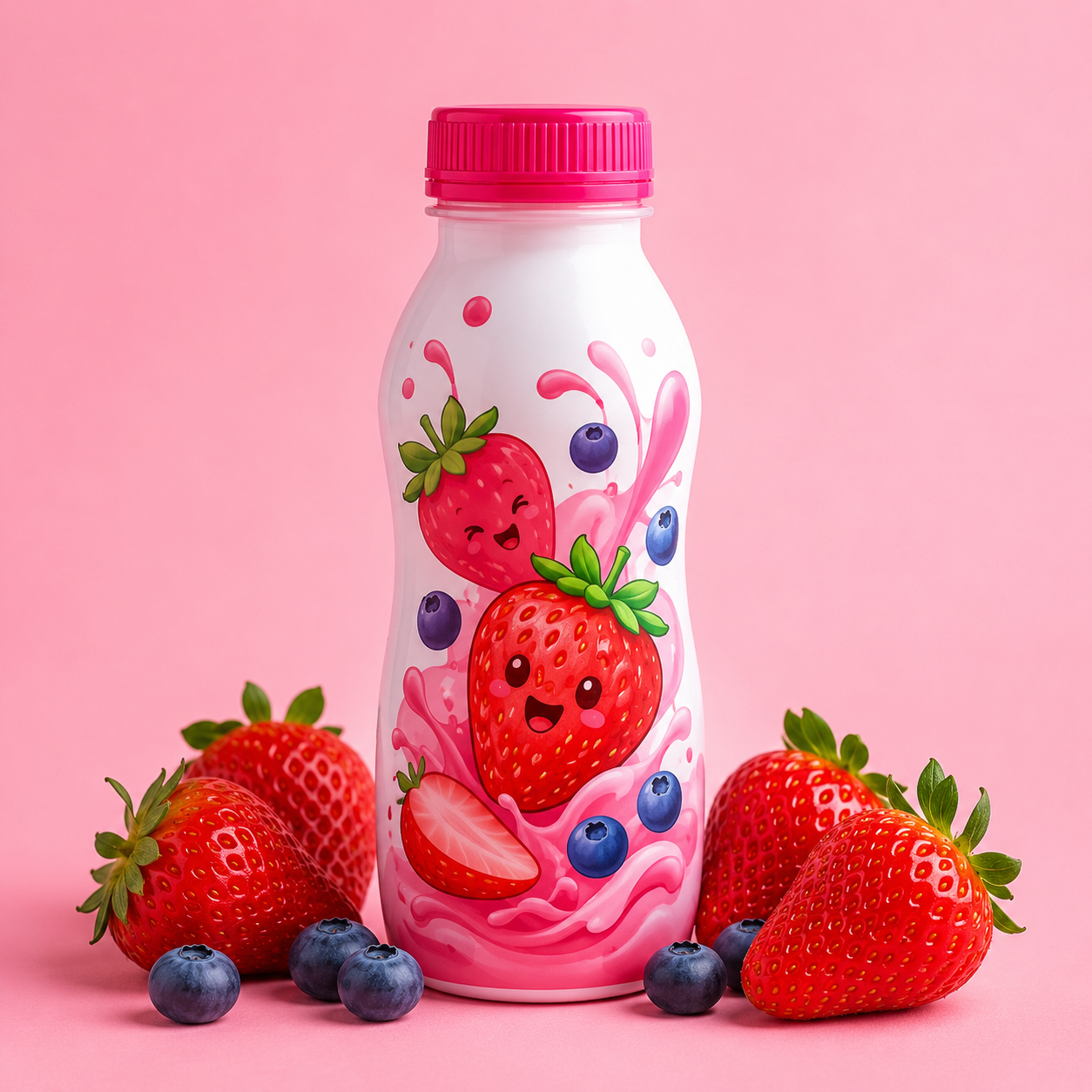Berry Blast smoothie bottle