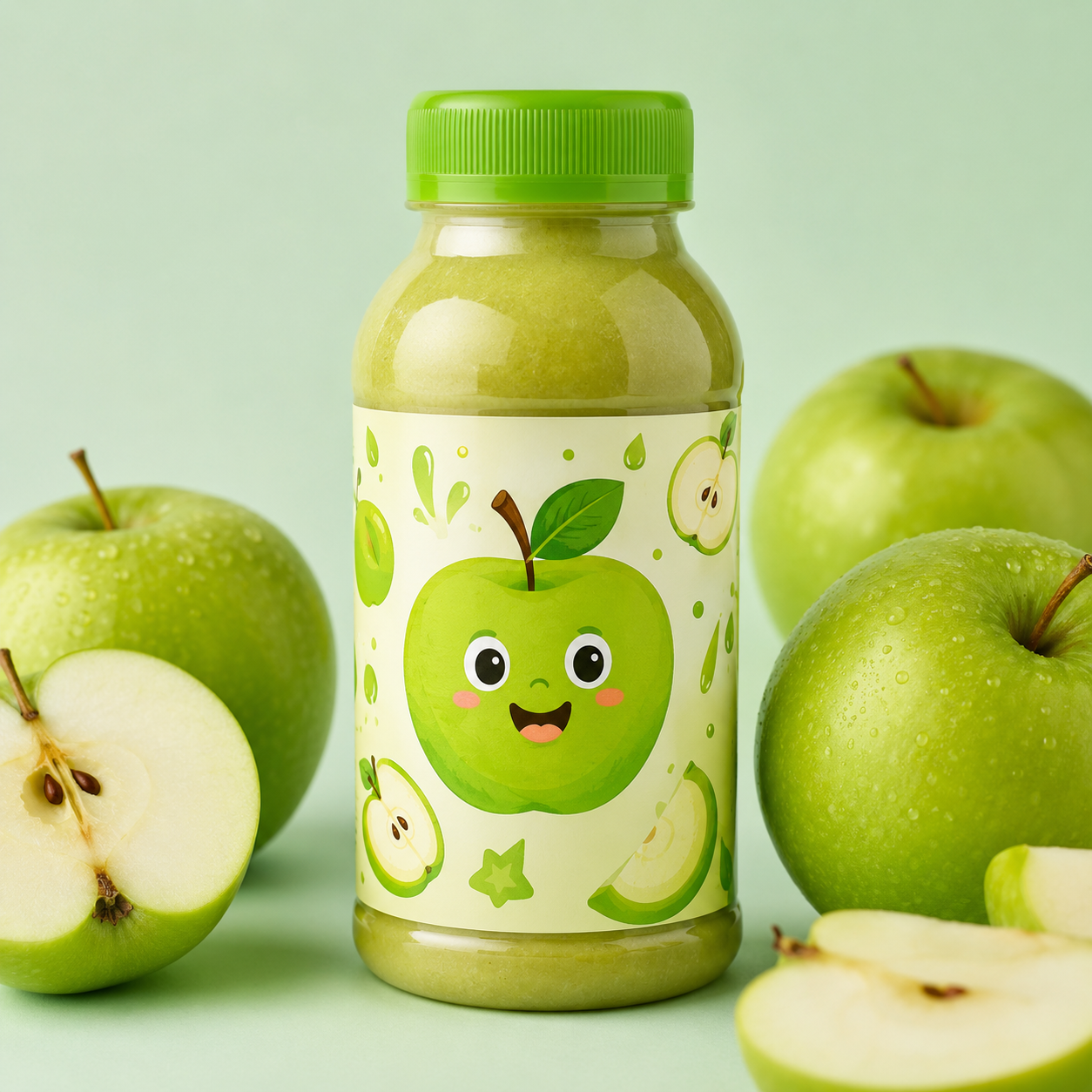 Apple Adventure smoothie bottle